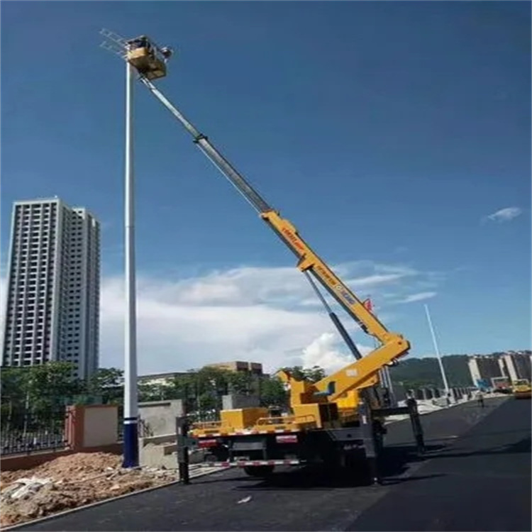 宿松县维修路灯的曲臂升降车出租