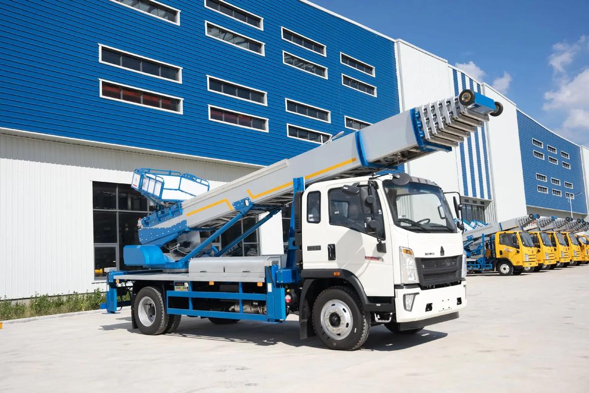 宿松县出租云梯车高空作业车 建筑垃圾搬运